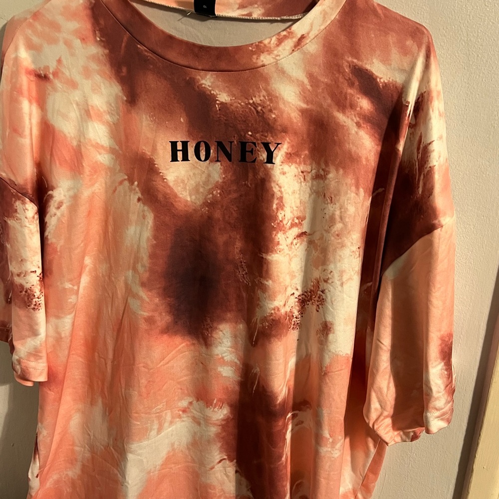 “Honey” Pink Tee
